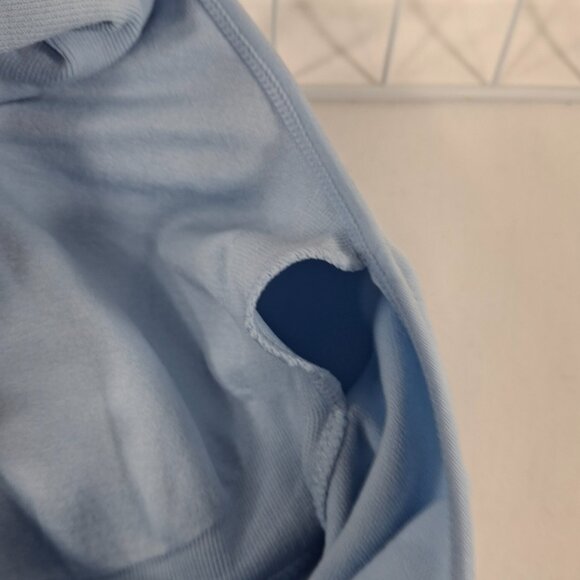 2X Seamless Wireless Sports Bra Comfortable Yoga Bralette Removable Cups Blue - Picture 9 of 11